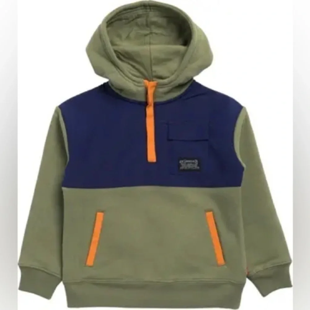 Levis' Utility Colorblock Quarter Zip Pullover